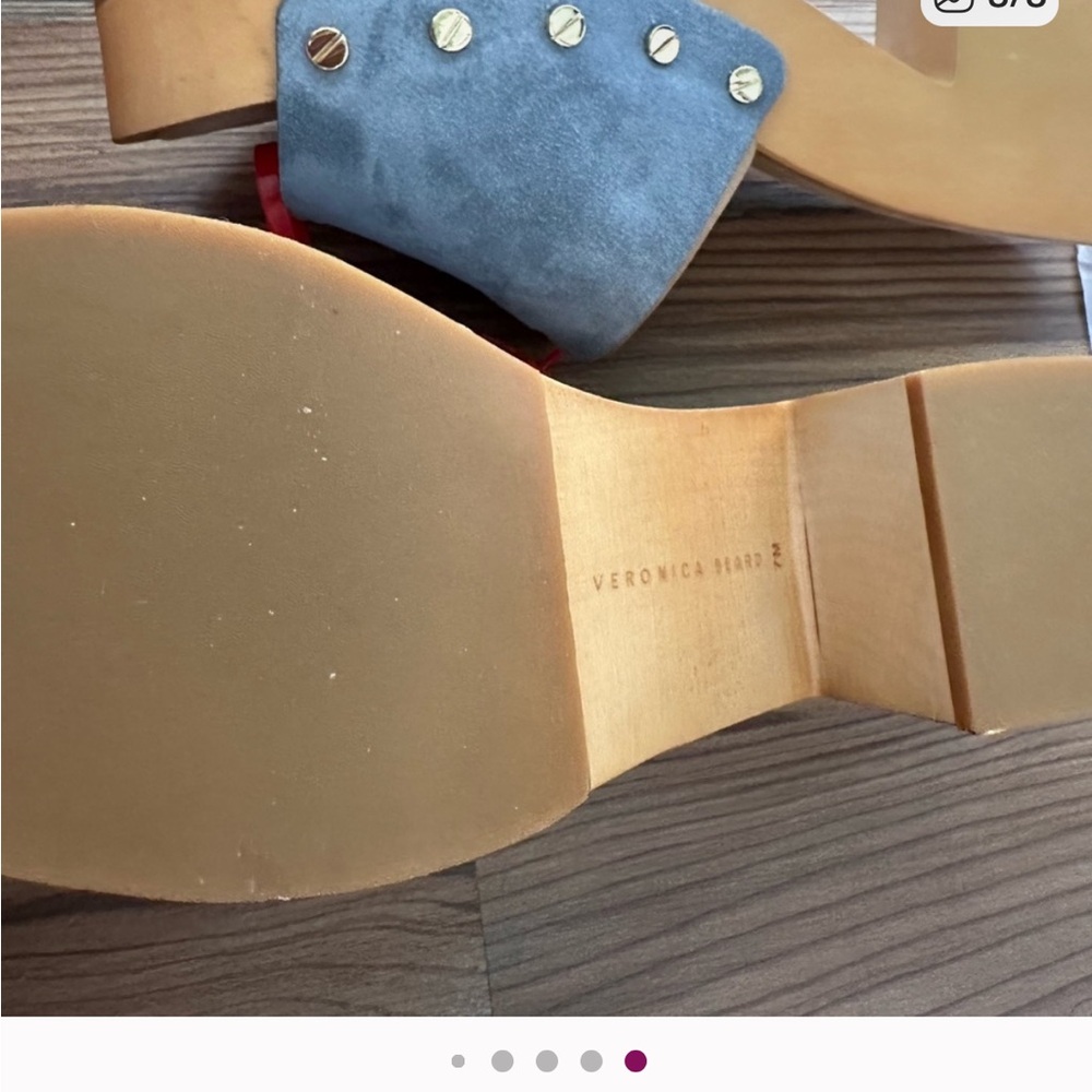 Veronica Beard Platform Mule New - image 8